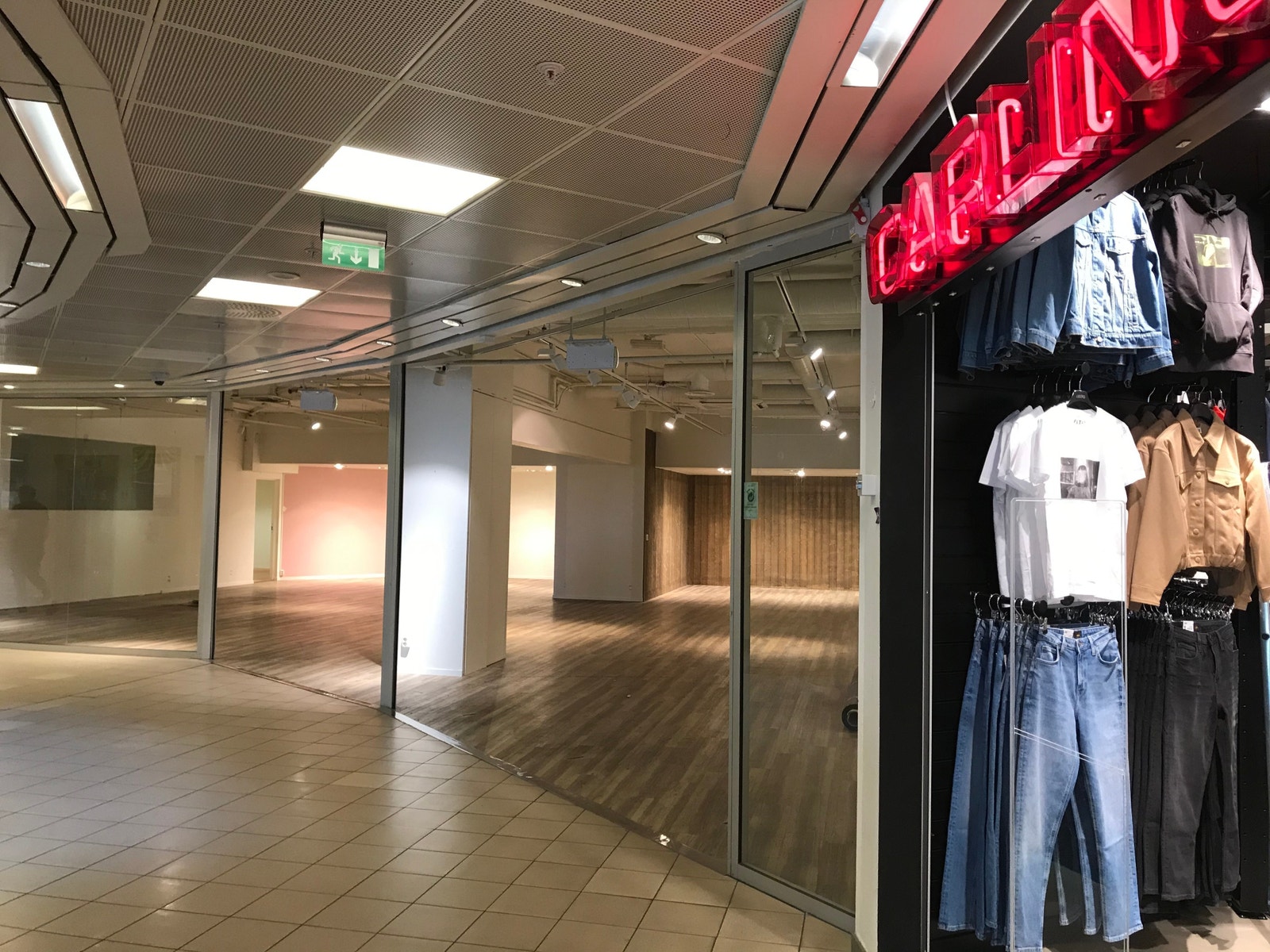 En mulighet på Markedet er et godt synlig lokale i første etasje Galleribilde