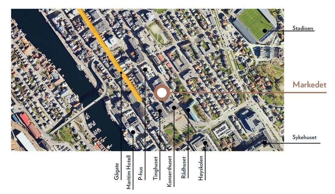 Gunstig beliggenhet midt i sentrum Galleribilde