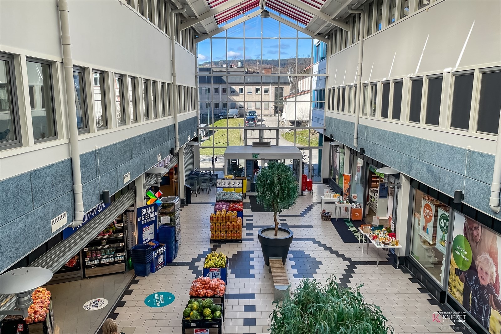 Ta heisen rett ned til senteret Galleribilde