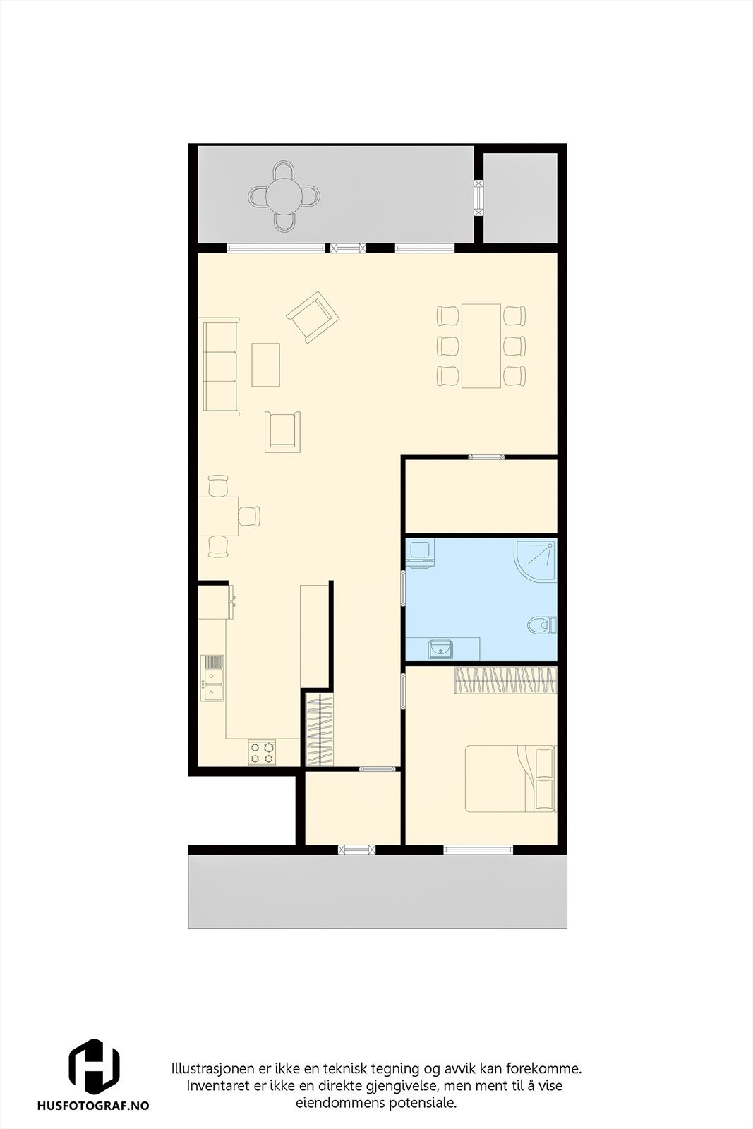 Plantegning Galleribilde