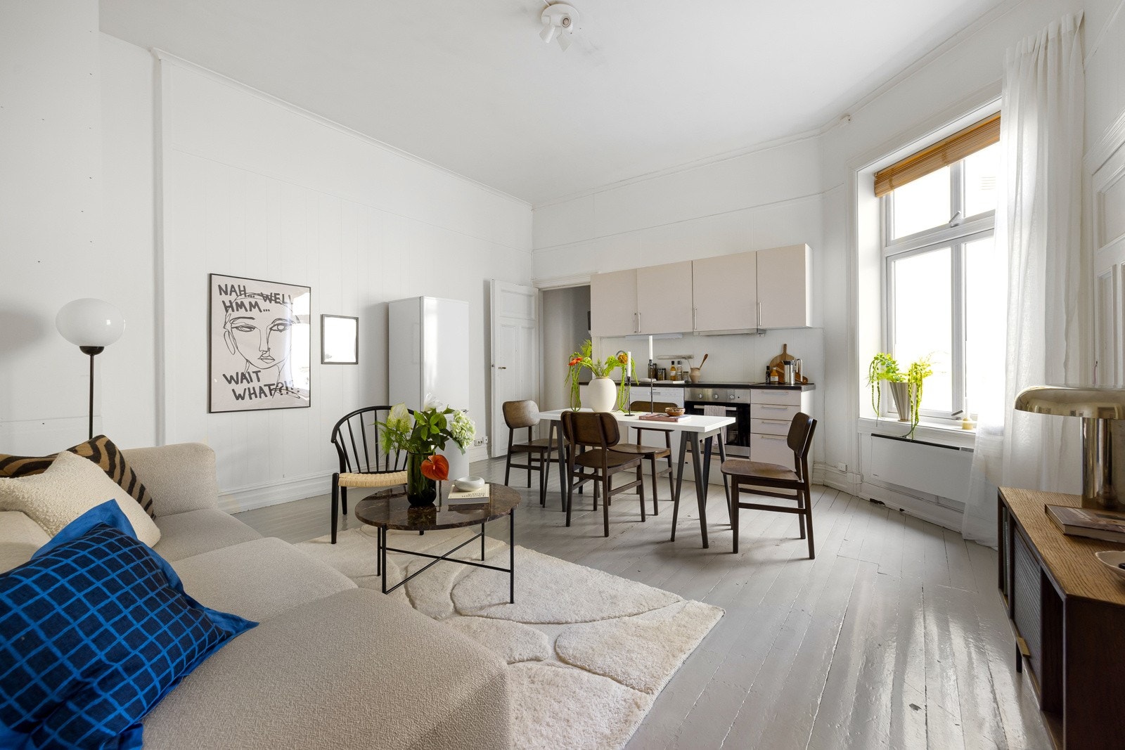 Velkommen til Hansteens gate 7 A - Her har vi gleden av å presentere en stor og gjennomgående leilighet med en svært sentral beliggenhet på Frogner/Vika. Galleribilde