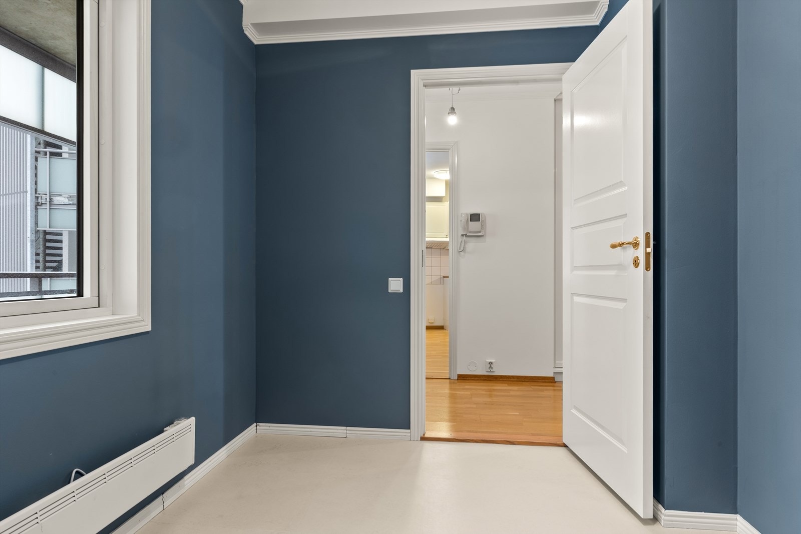 Soverom 2 er noe mindre, og passer godt som gjesterom eller kontor Galleribilde