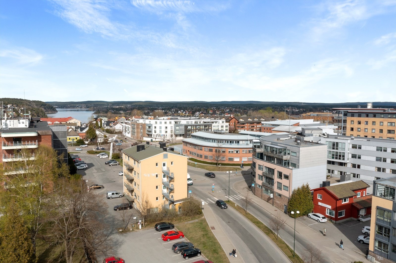 Oversiktsbilde mot Fritznerbakken og Glengshølen med Glomma i bakgrunnen Galleribilde