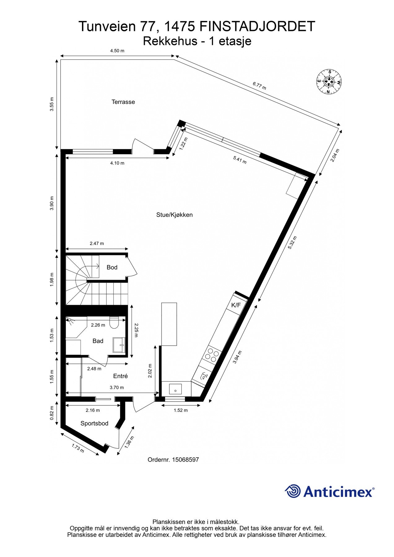 Planskisse. Galleribilde