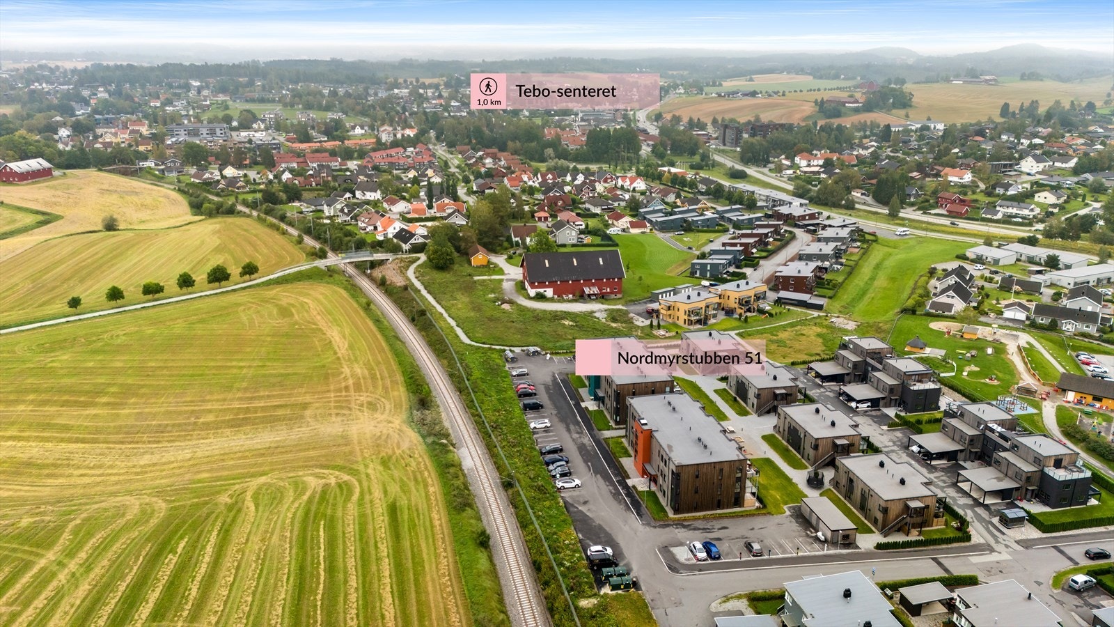 Dronefoto Galleribilde