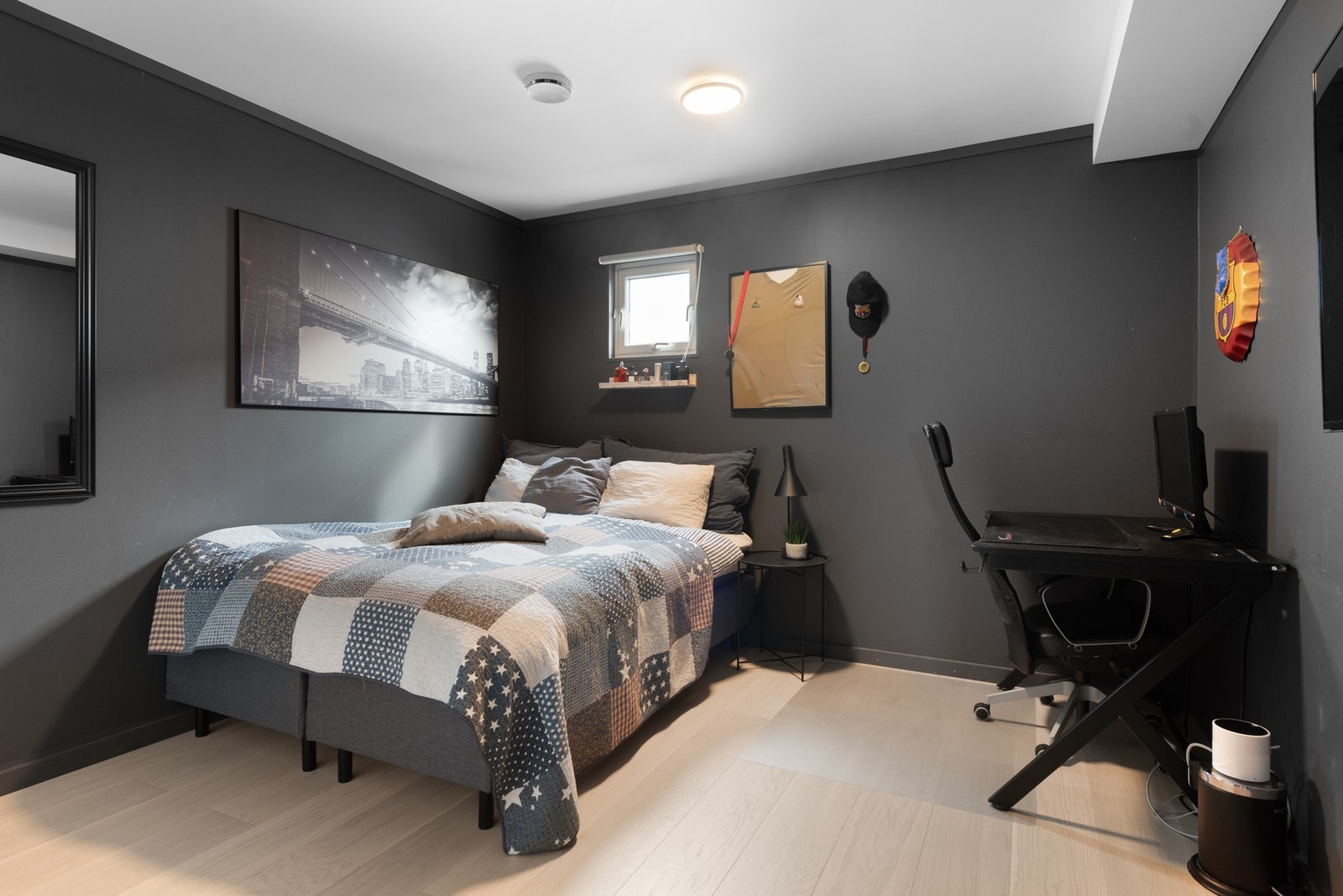 Innredet rom Galleribilde