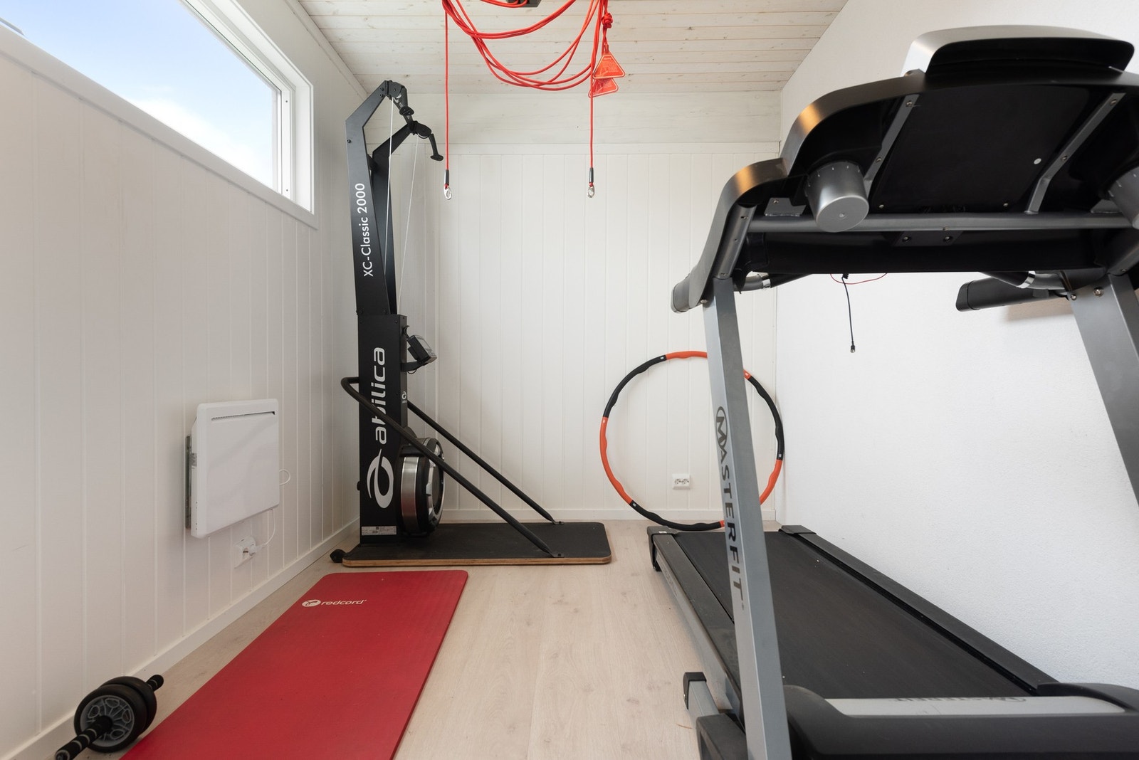 I boden er det lagt til rette for trimrom Galleribilde