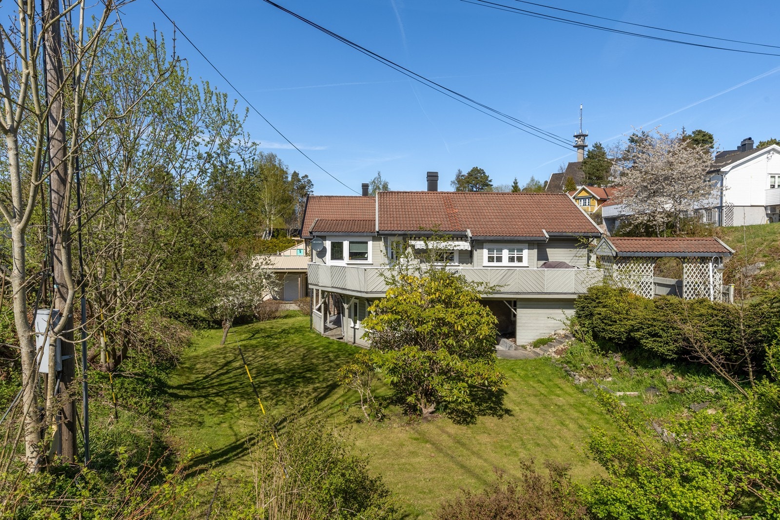 Pent opparbeidet hage Galleribilde