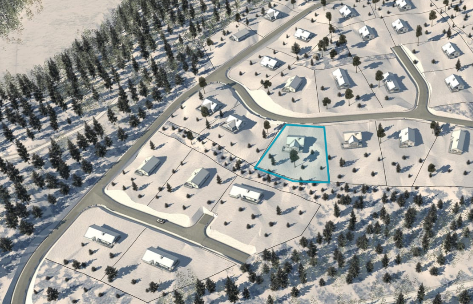 Tomt 8 på Tjennstuåsen Galleribilde