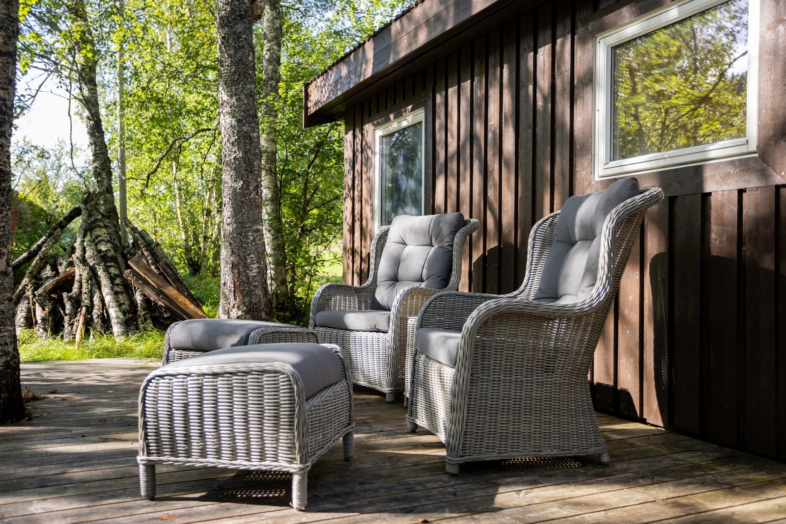 Et flott tilfluktssted rettet mot elven! Galleribilde