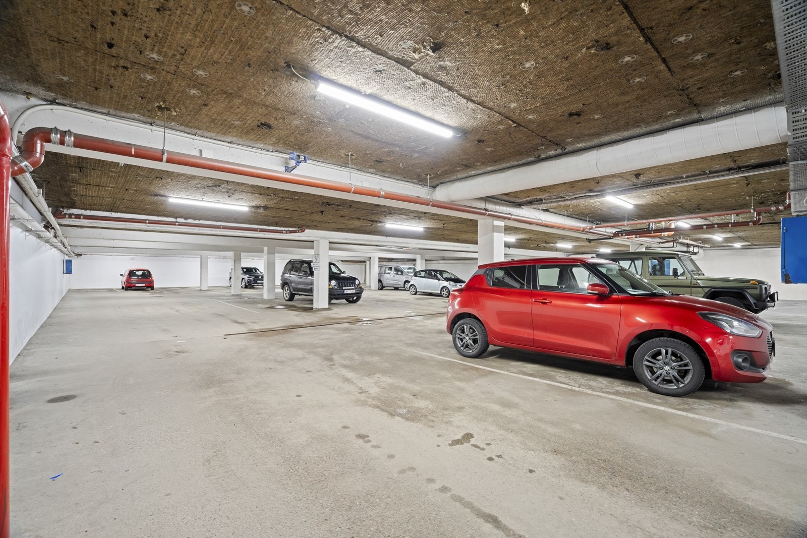 Det er enkel manøvrering videre inn i anlegget Galleribilde