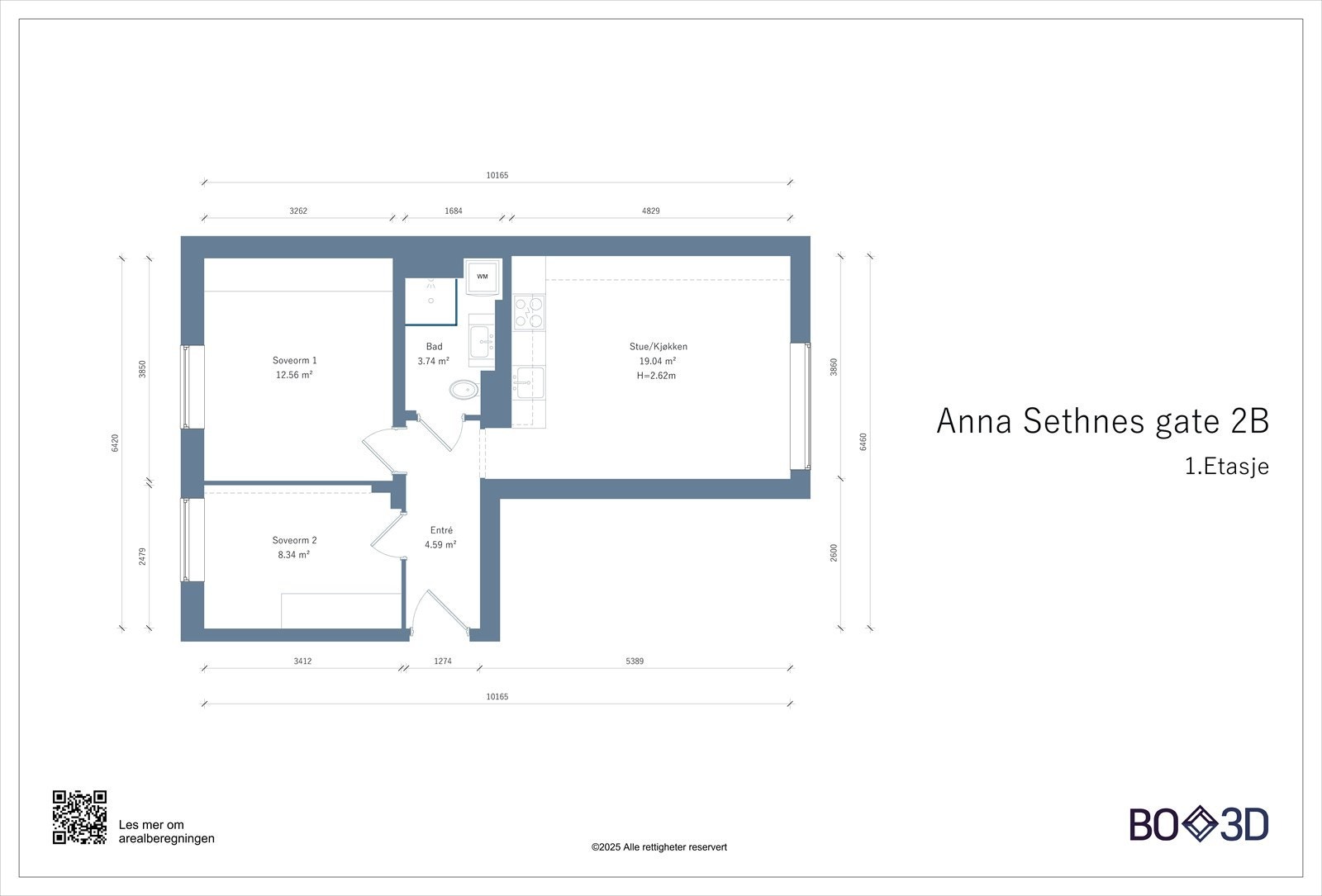 Plantegning. Galleribilde