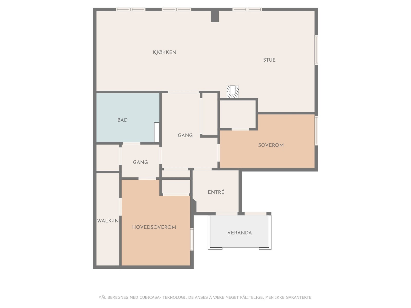 Plantegning. Galleribilde