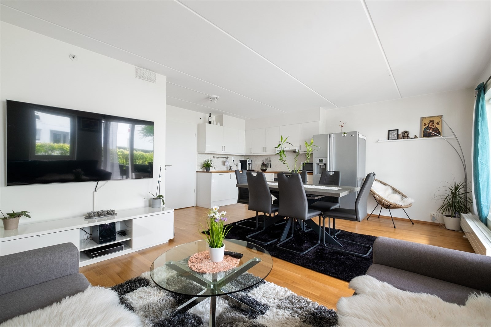 I tillegg er det balansert ventilasjon. Galleribilde