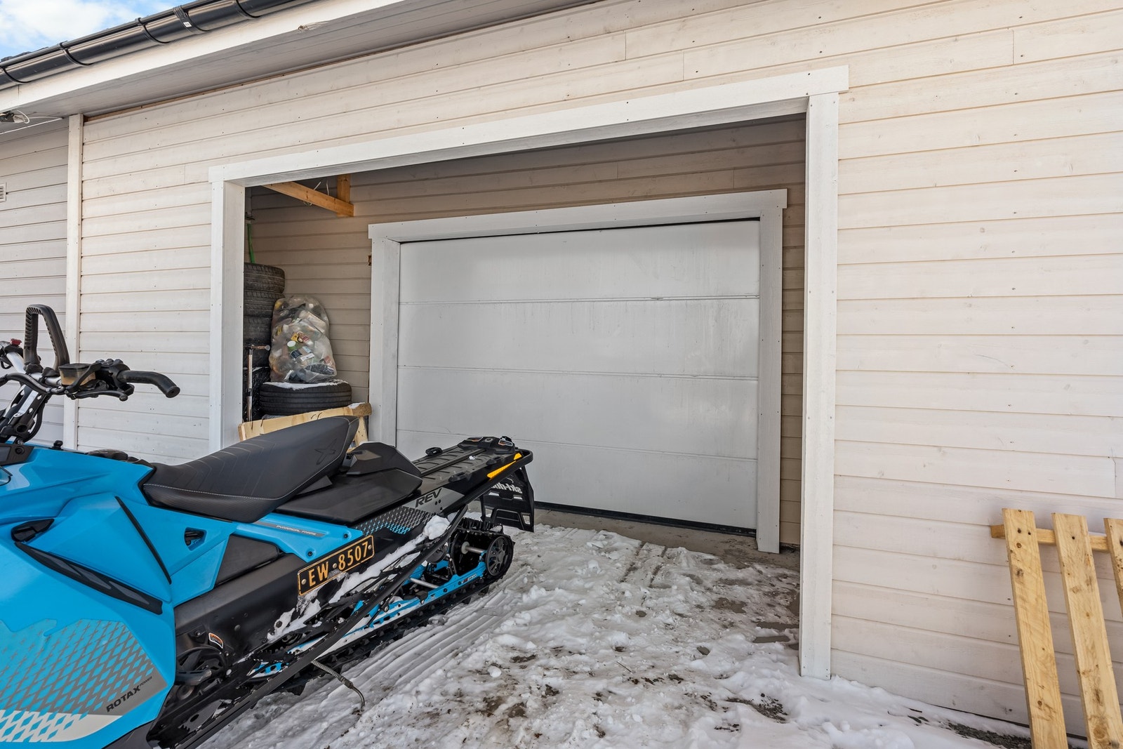 Integrert garasje Galleribilde