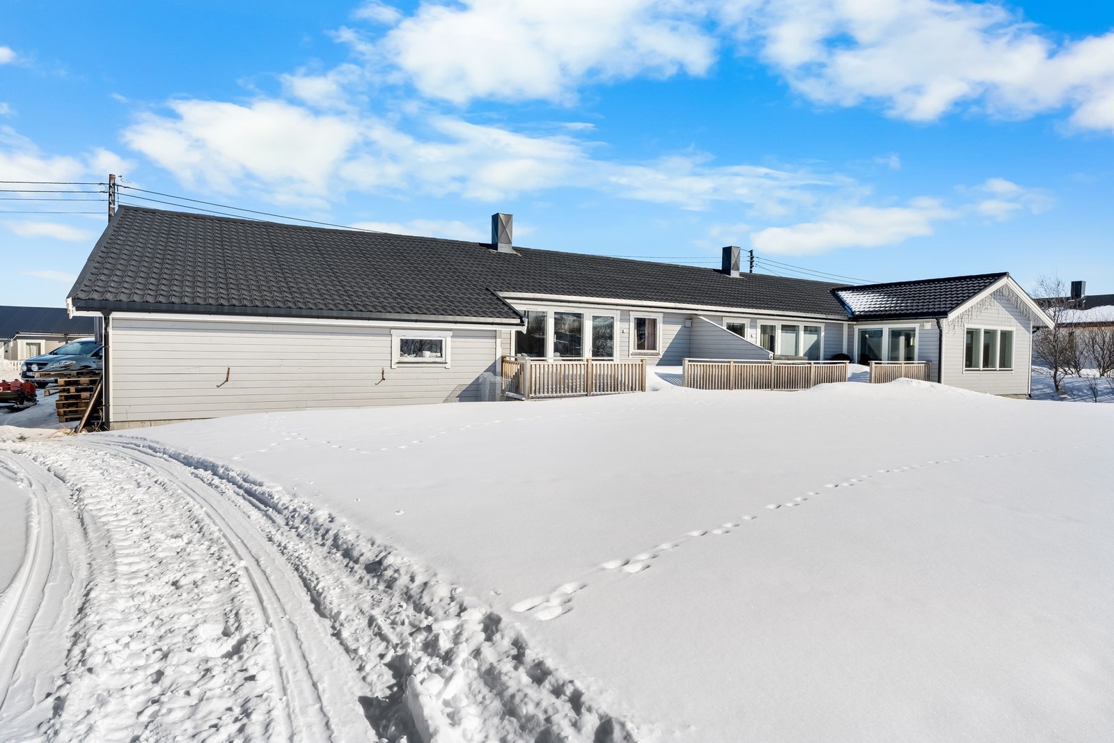 I 2019 ble det lagt nytt yttertak Galleribilde