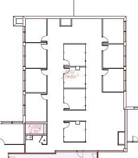 Planløsning for 2.etg Galleribilde