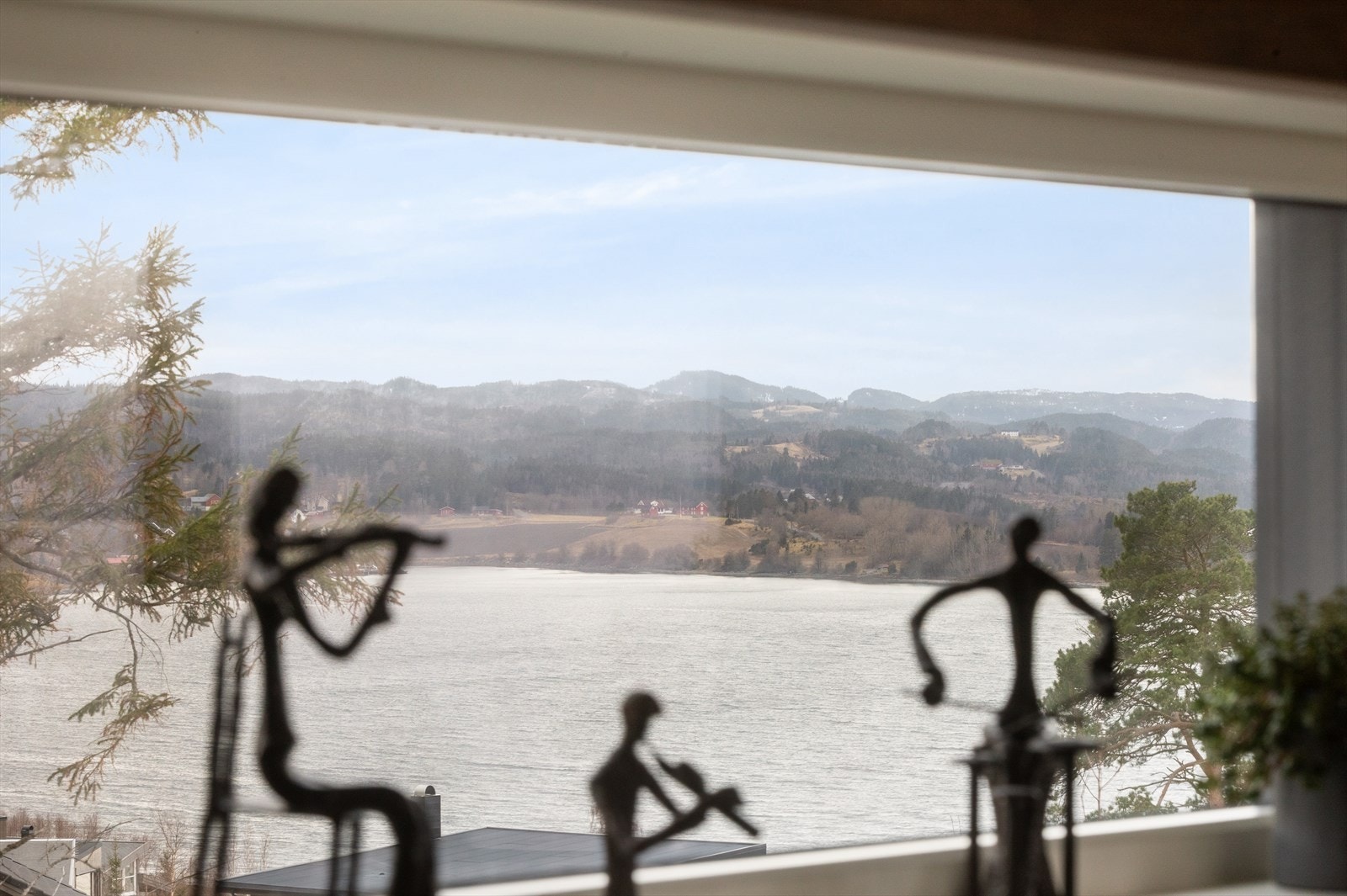 Utsikt fra kjøkkenet. Galleribilde