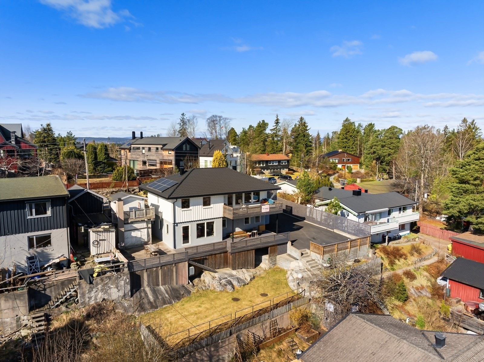 Beliggende høyt og fritt Galleribilde