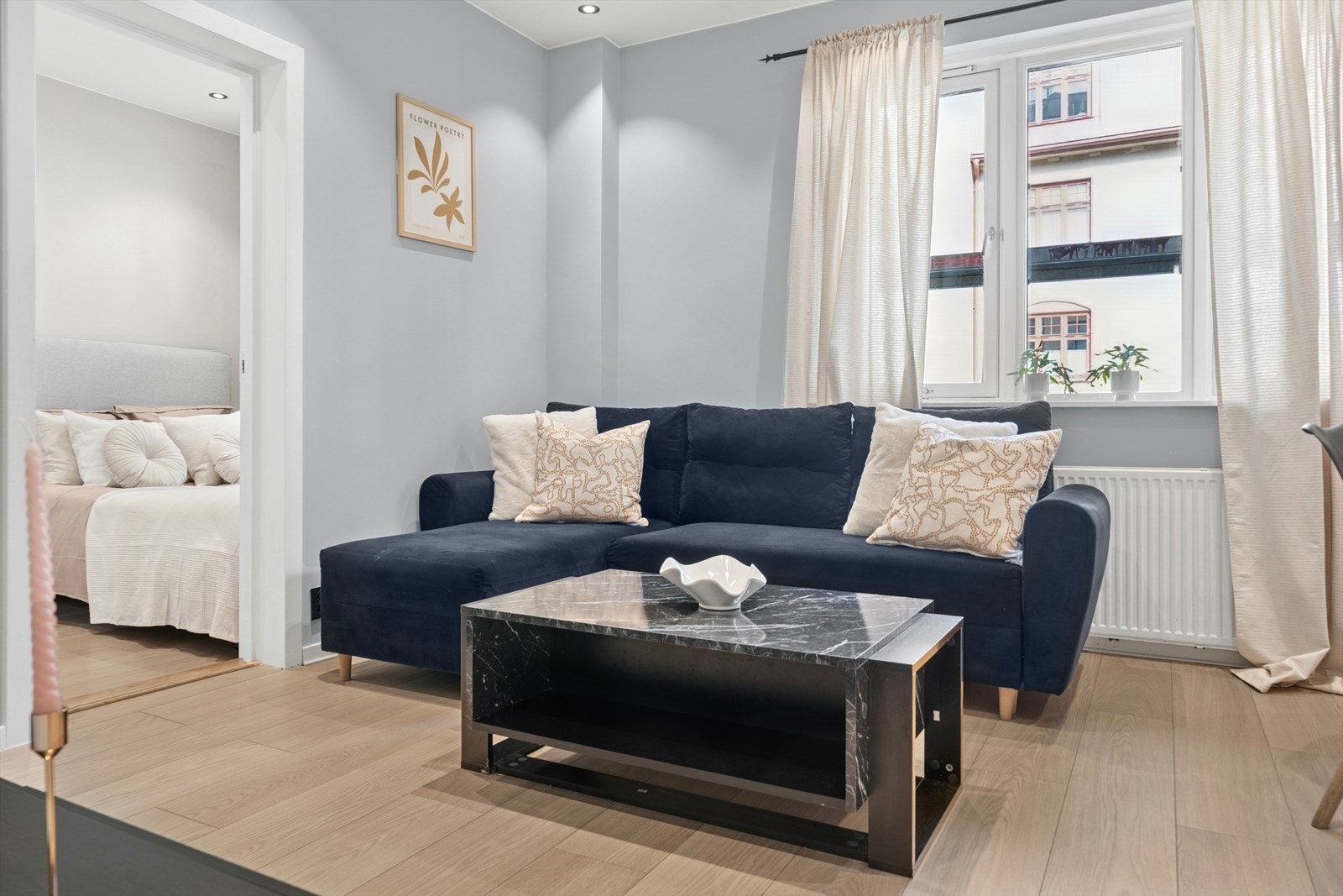 En særpreget og fin planløsning med karakter, som bidrar til høy trivsel. Galleribilde