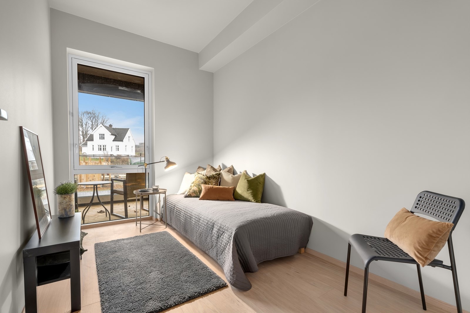 Soverom vendt ut mot Hagebyen Galleribilde