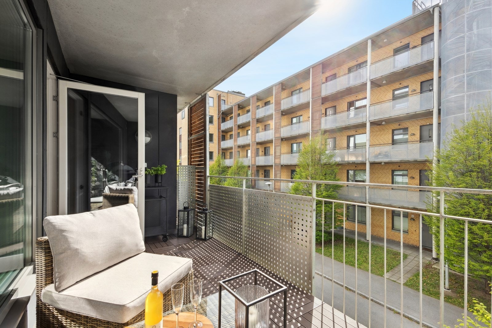 Her kan du nyte de fine sommerdagene. Galleribilde