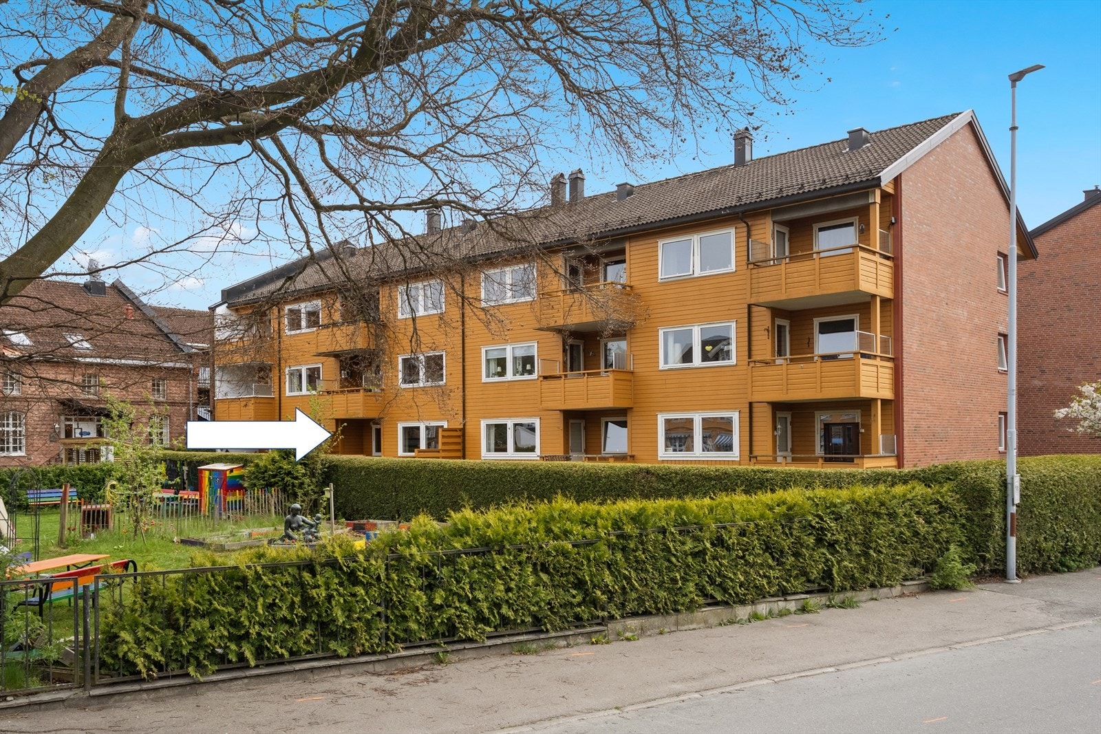 Moss stasjon ligger få minutters gange fra boligen Galleribilde