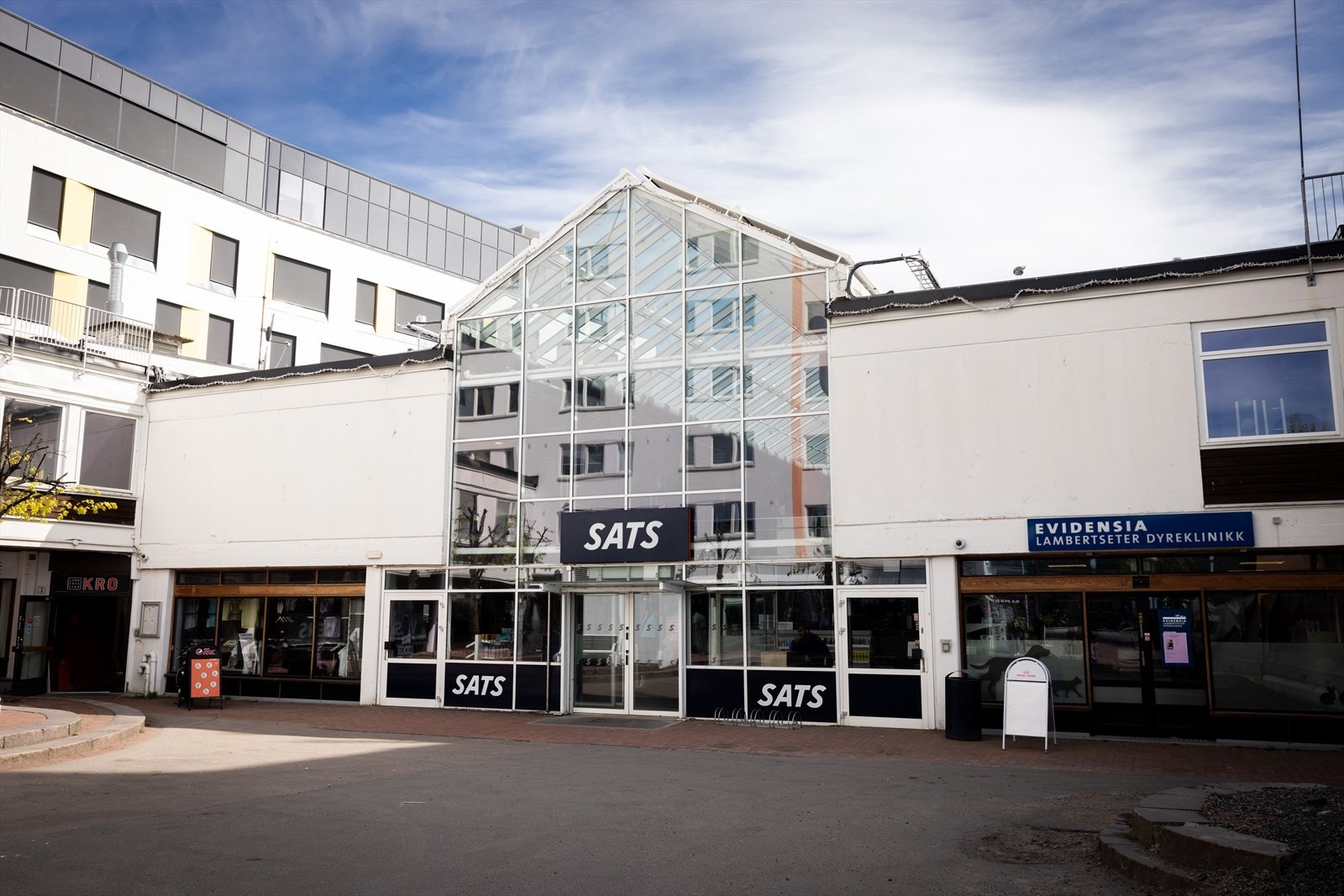 Lambertseter kan også friste med flere gode treningstilbud. SATS ligger "rett ved siden av". Galleribilde