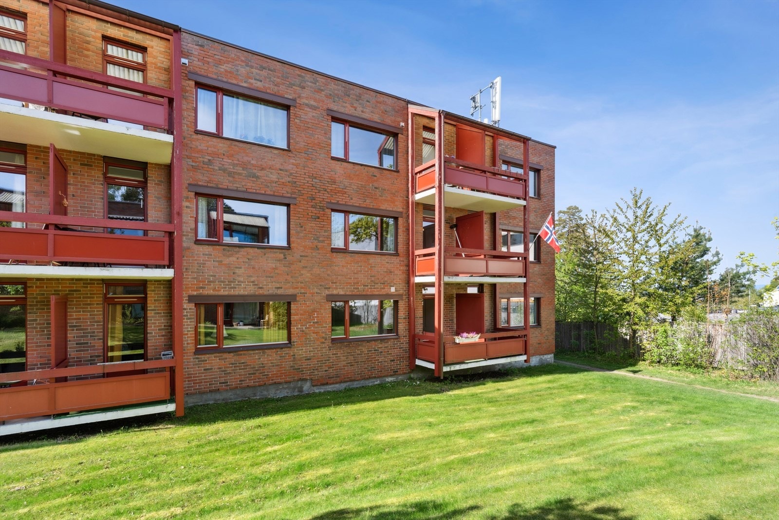 Fasade Ekebergveien 208. Galleribilde