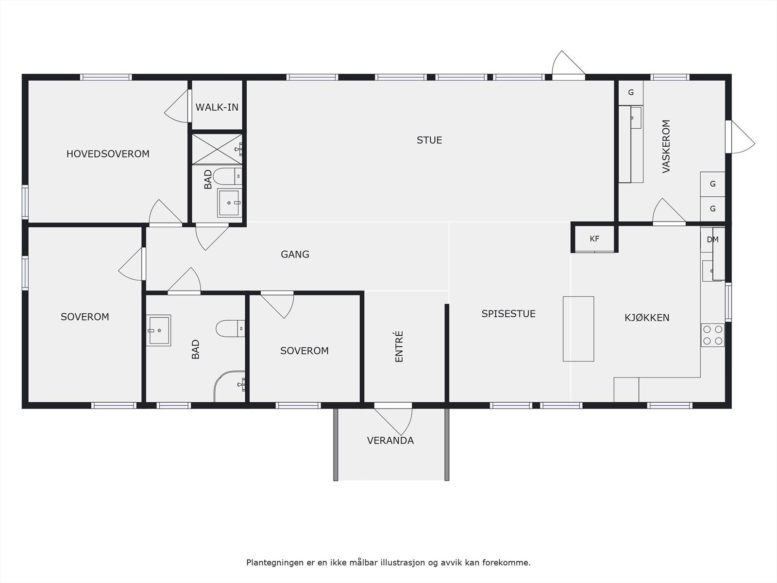 Plantegning. Galleribilde