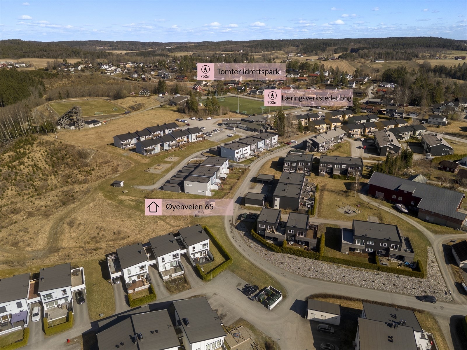 Dronefoto Galleribilde