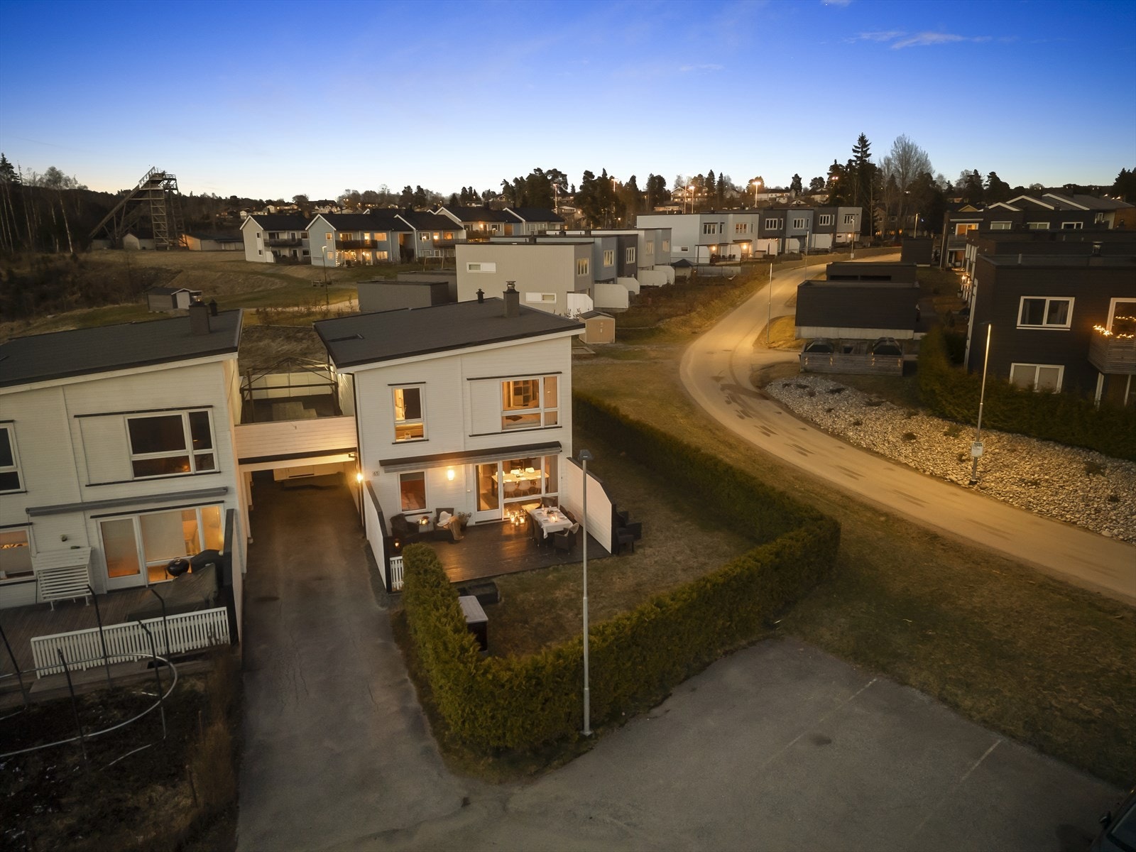 Dronefoto Galleribilde
