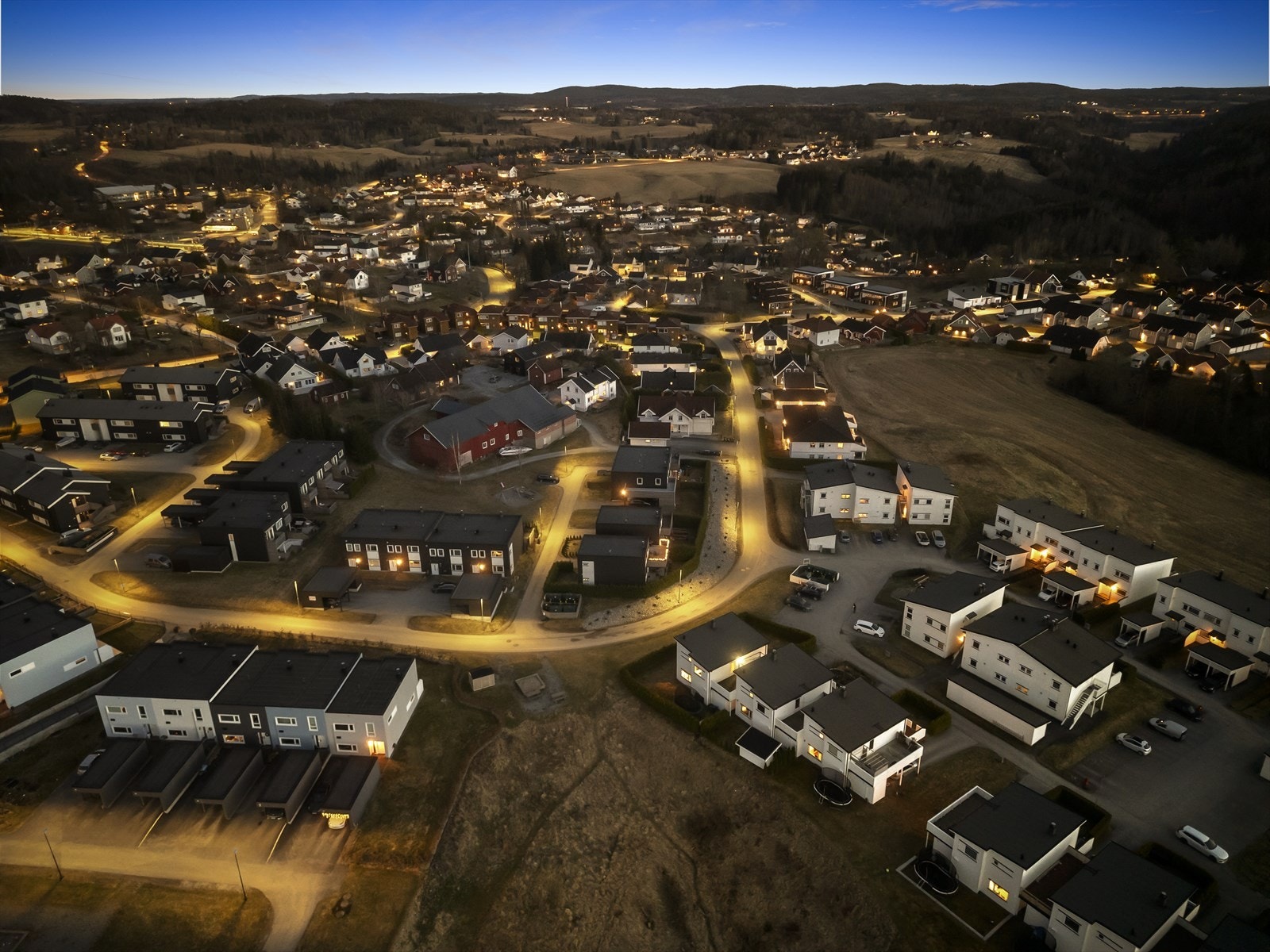 Dronefoto Galleribilde