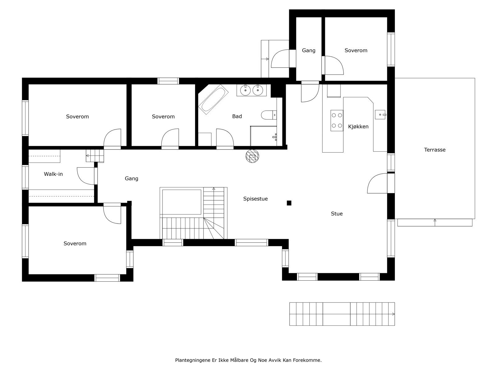Plantegning - 1. etasje. Galleribilde