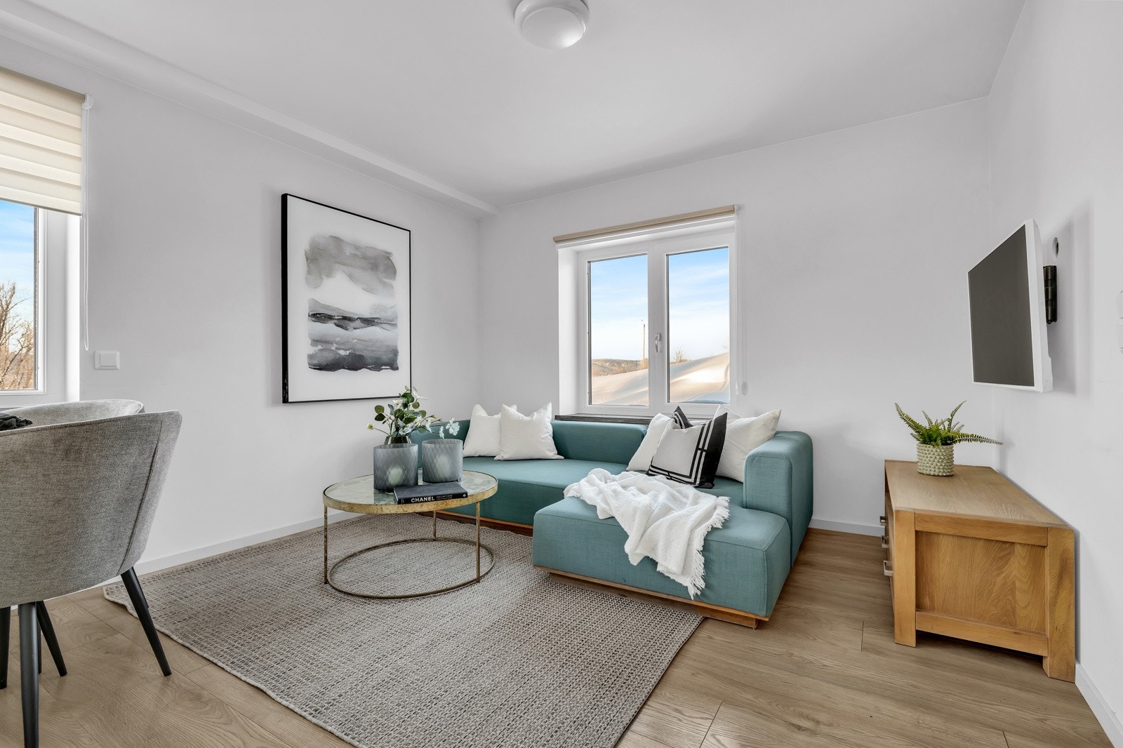 Stue i hybel. Galleribilde