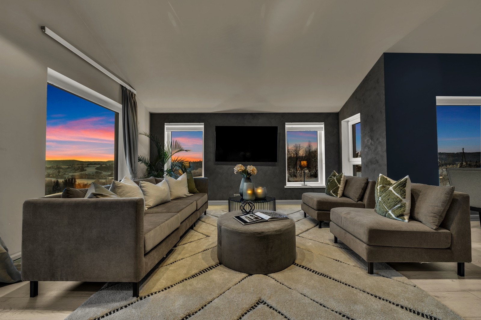 Kveldsstemning. Galleribilde