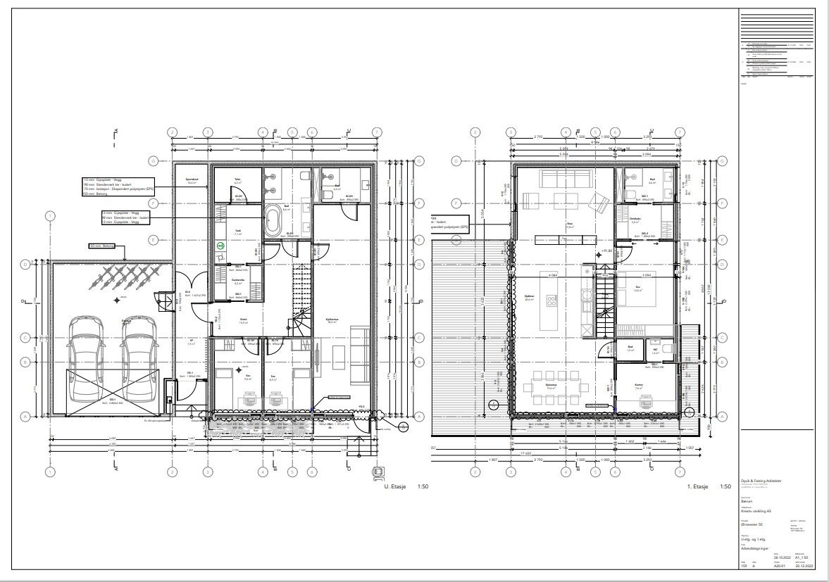 U.etg. + 1.etg. Galleribilde