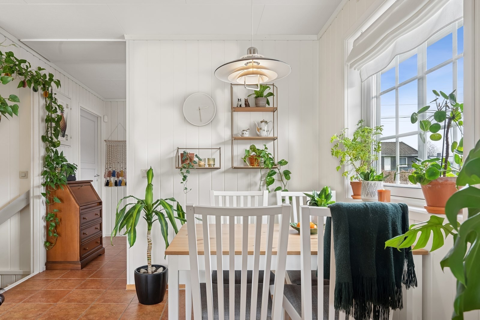 Her er det også plass til spisebord der frokosten kan nytes. Galleribilde
