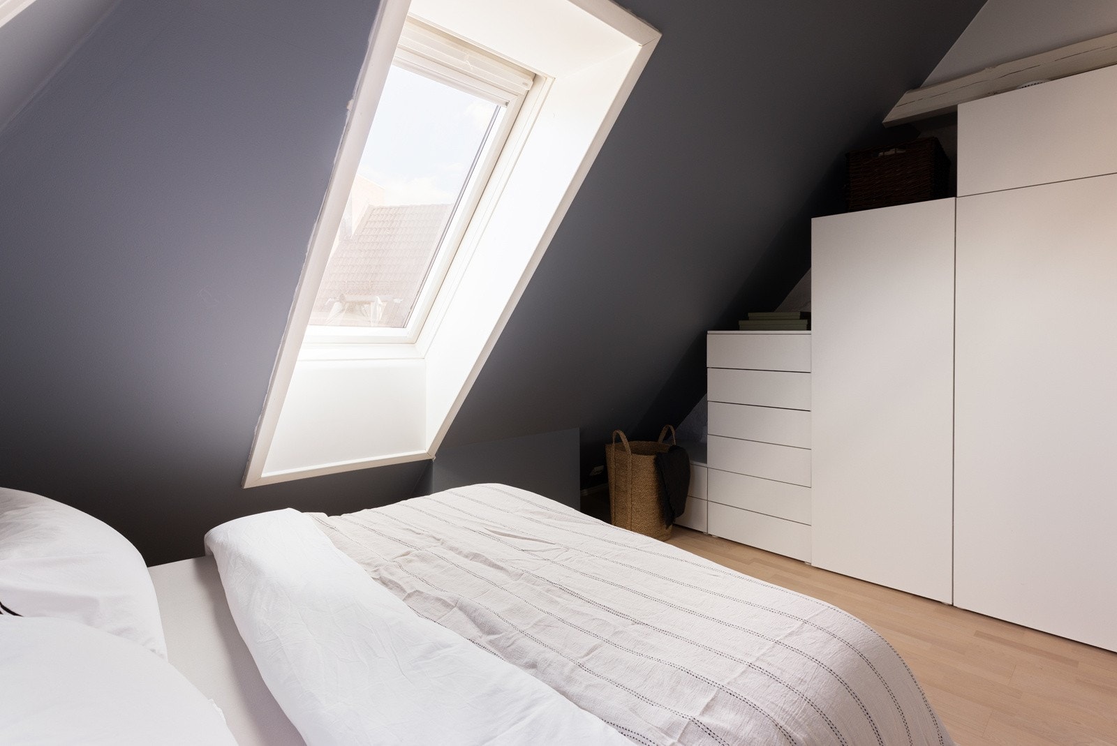 Det er god plass til oppbevaring på hovedsoverommet. Galleribilde