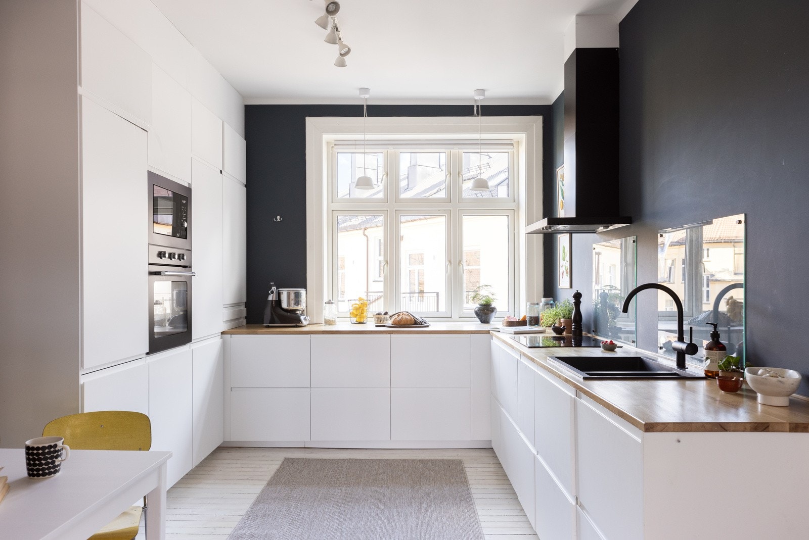 Det lekre kjøkkenet er levert av Ikea og ble montert nytt i 2021. Galleribilde