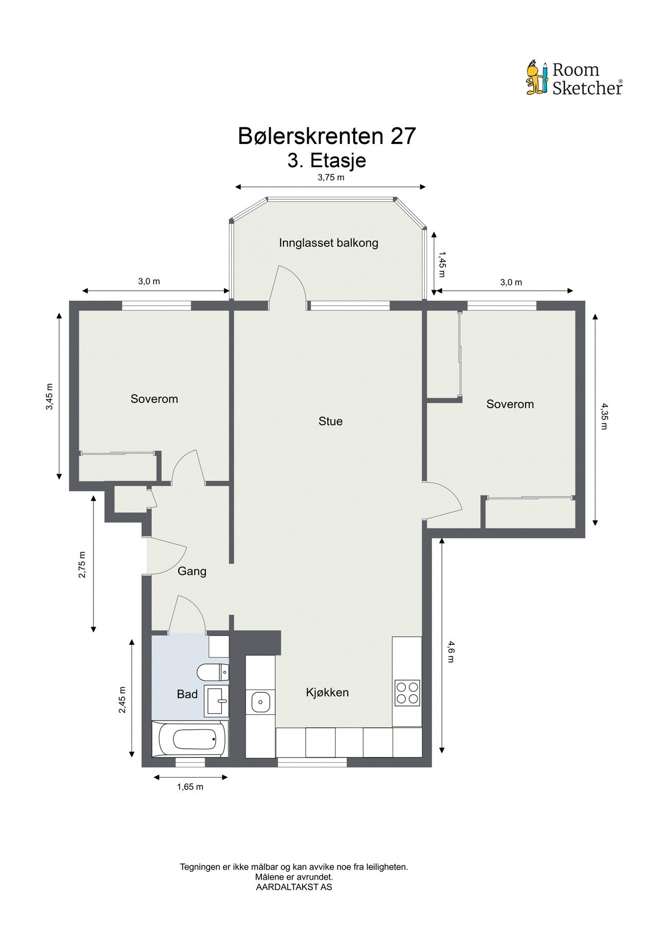 Planskisse. Galleribilde