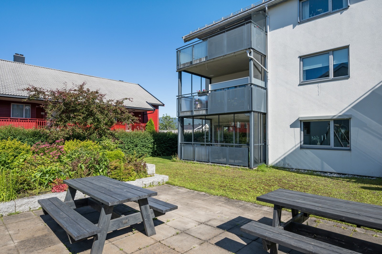 Sande byr på flotte turmuligheter både sommer og vinter med gå- og sykkelstier, samt preparerte langrennsløyper i snøsikre forhold Galleribilde