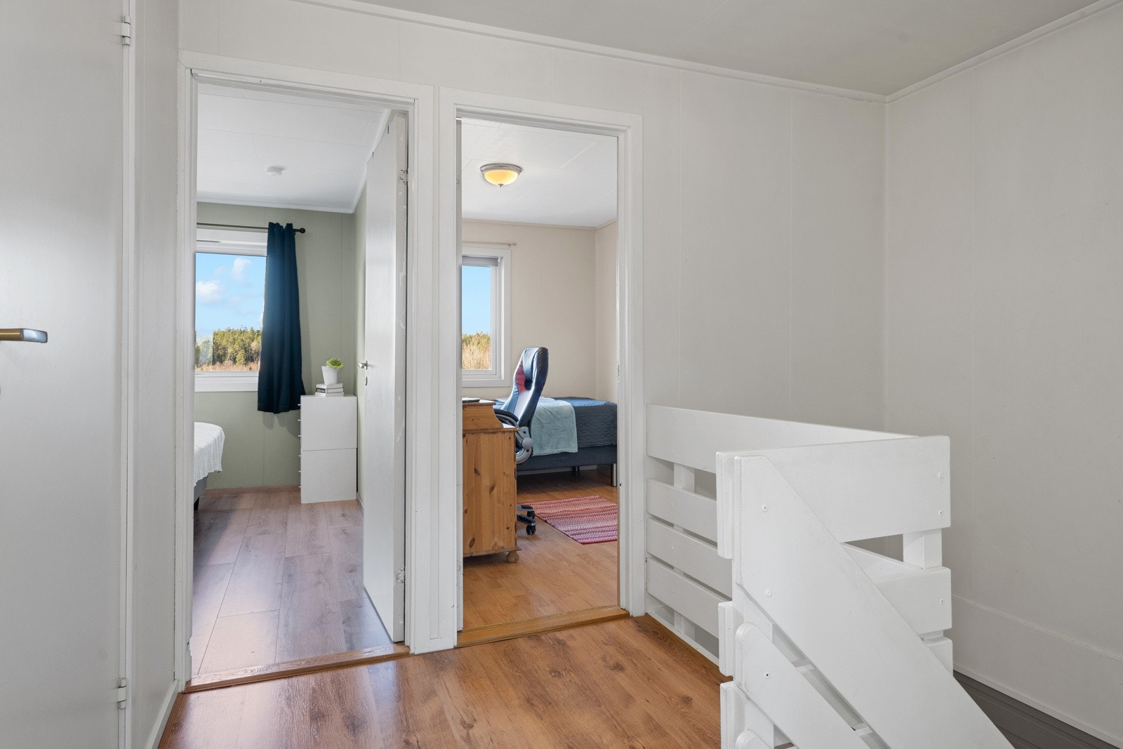 2.etasje består av tre soverom og baderom. Galleribilde