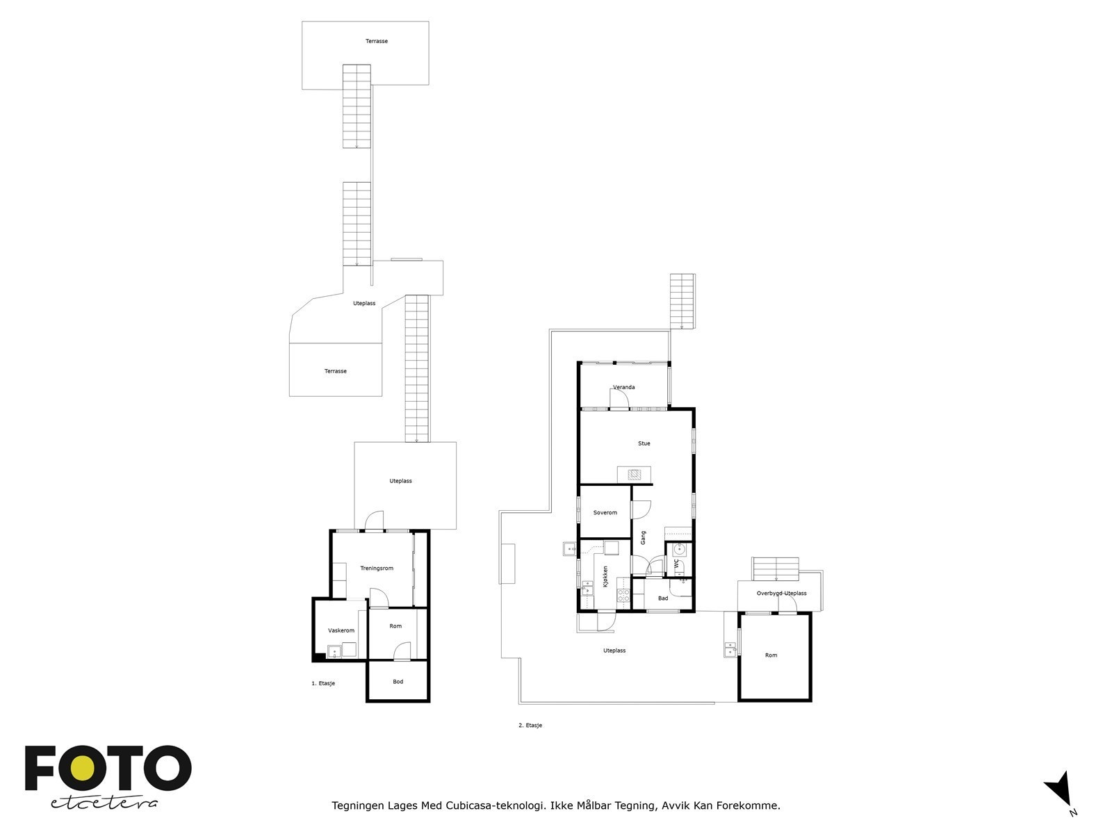 Veiledende plantegning - Ikke målbar Galleribilde