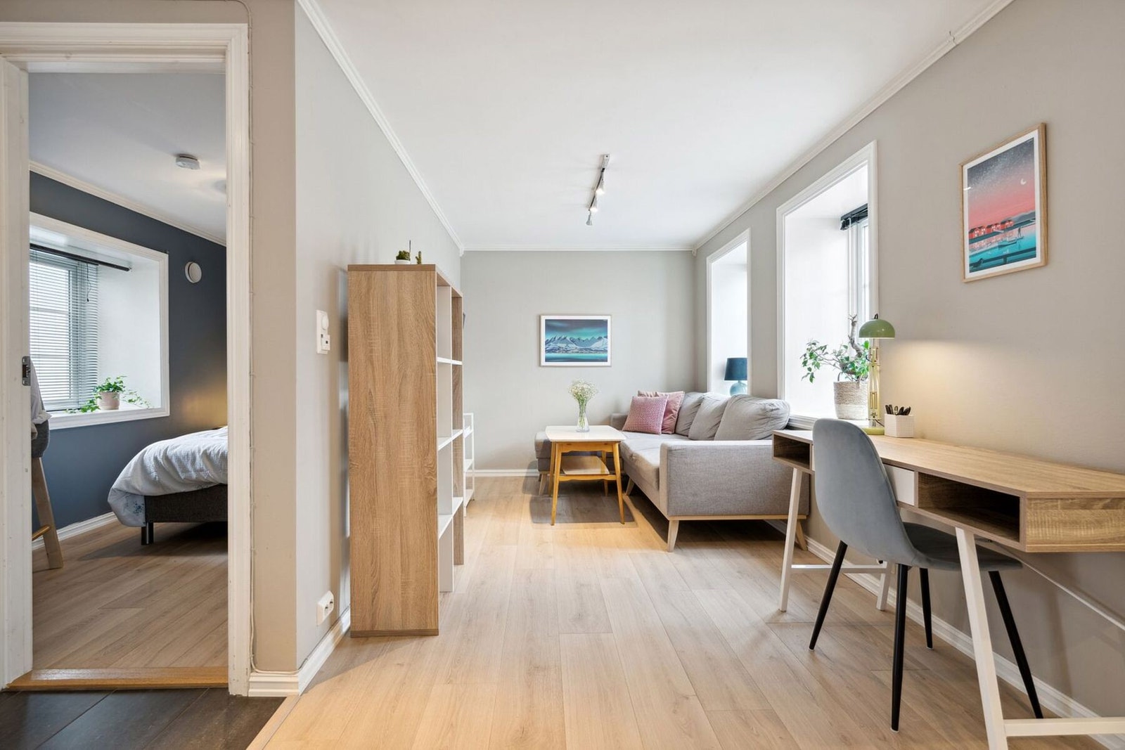 Her får man ei trivelig stue. Galleribilde