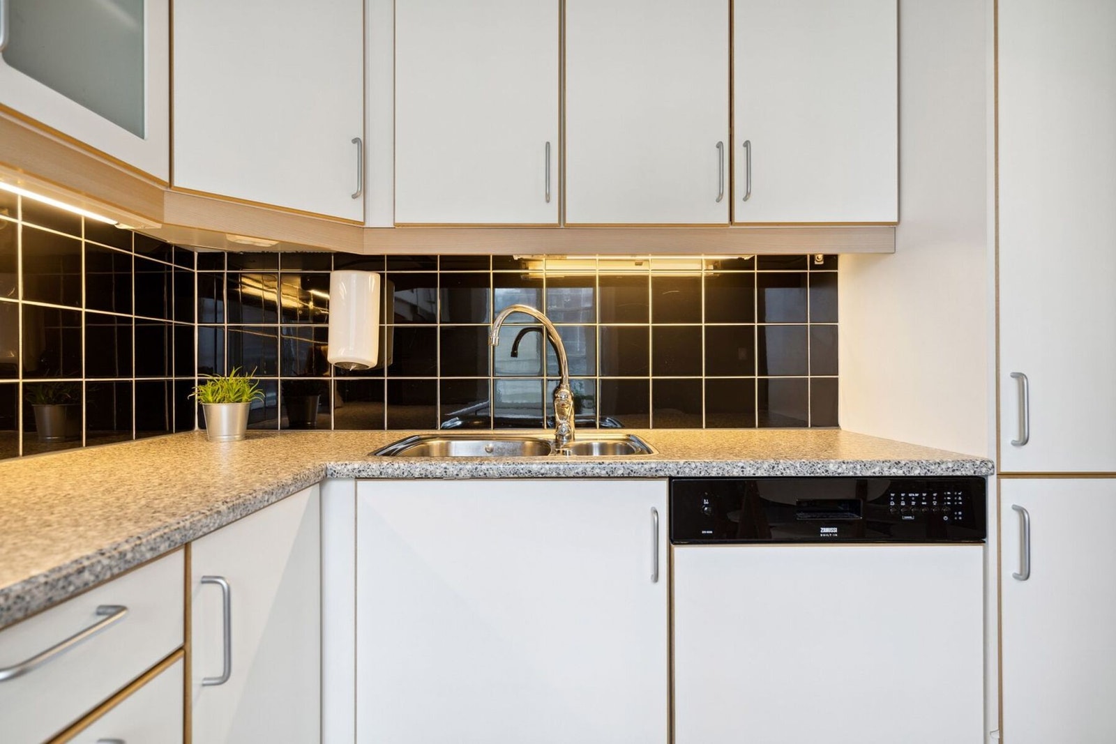 Integrerte hvitevarer medfølger. Galleribilde