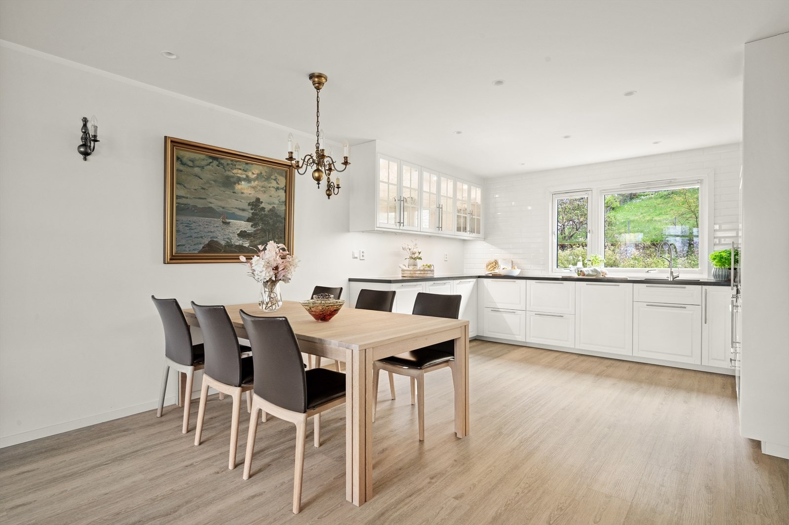 Her kan du nyte gode måltider sammen med dine nærmeste. Galleribilde