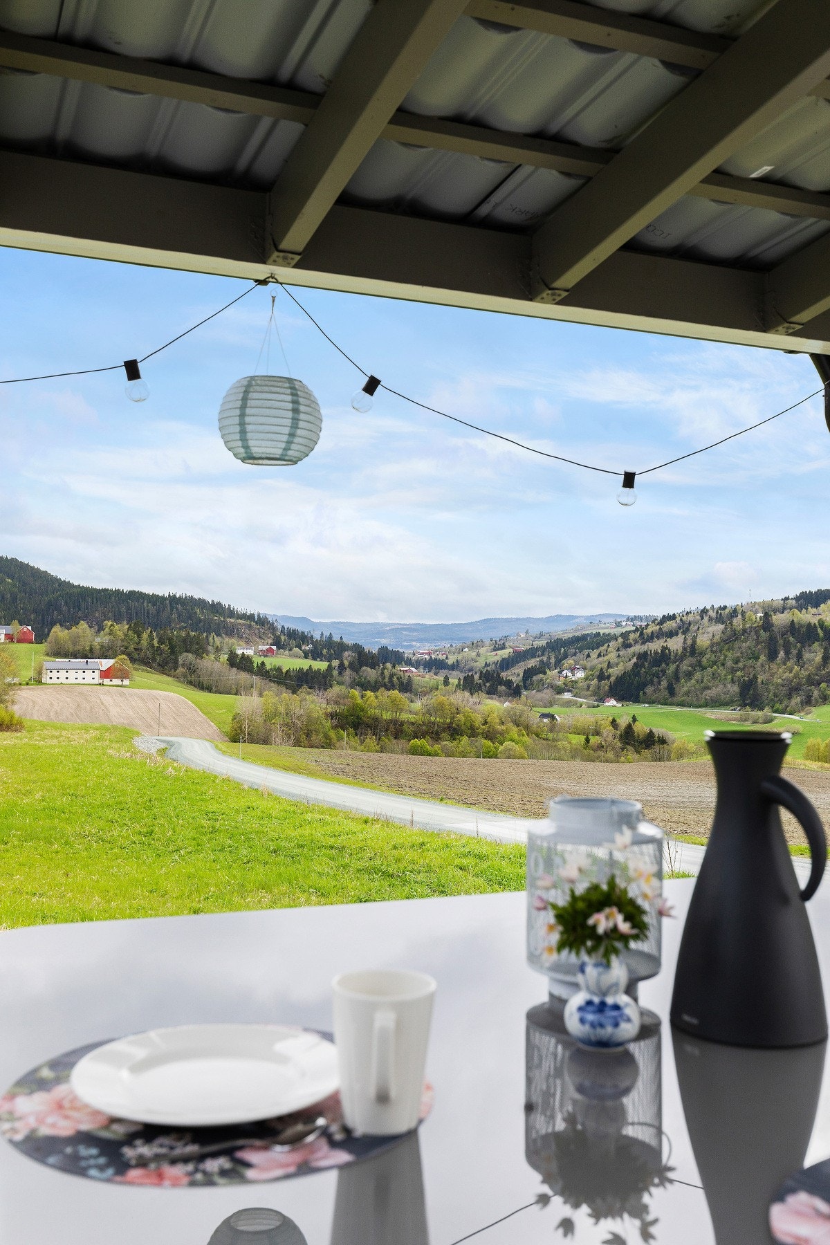 Flotte utsiktsforhold mot Eggkleiva Galleribilde