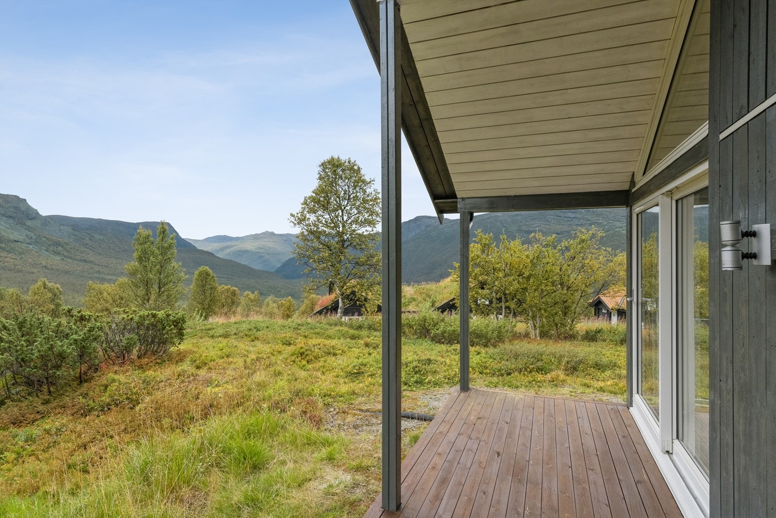 Overbygget terrasse Galleribilde