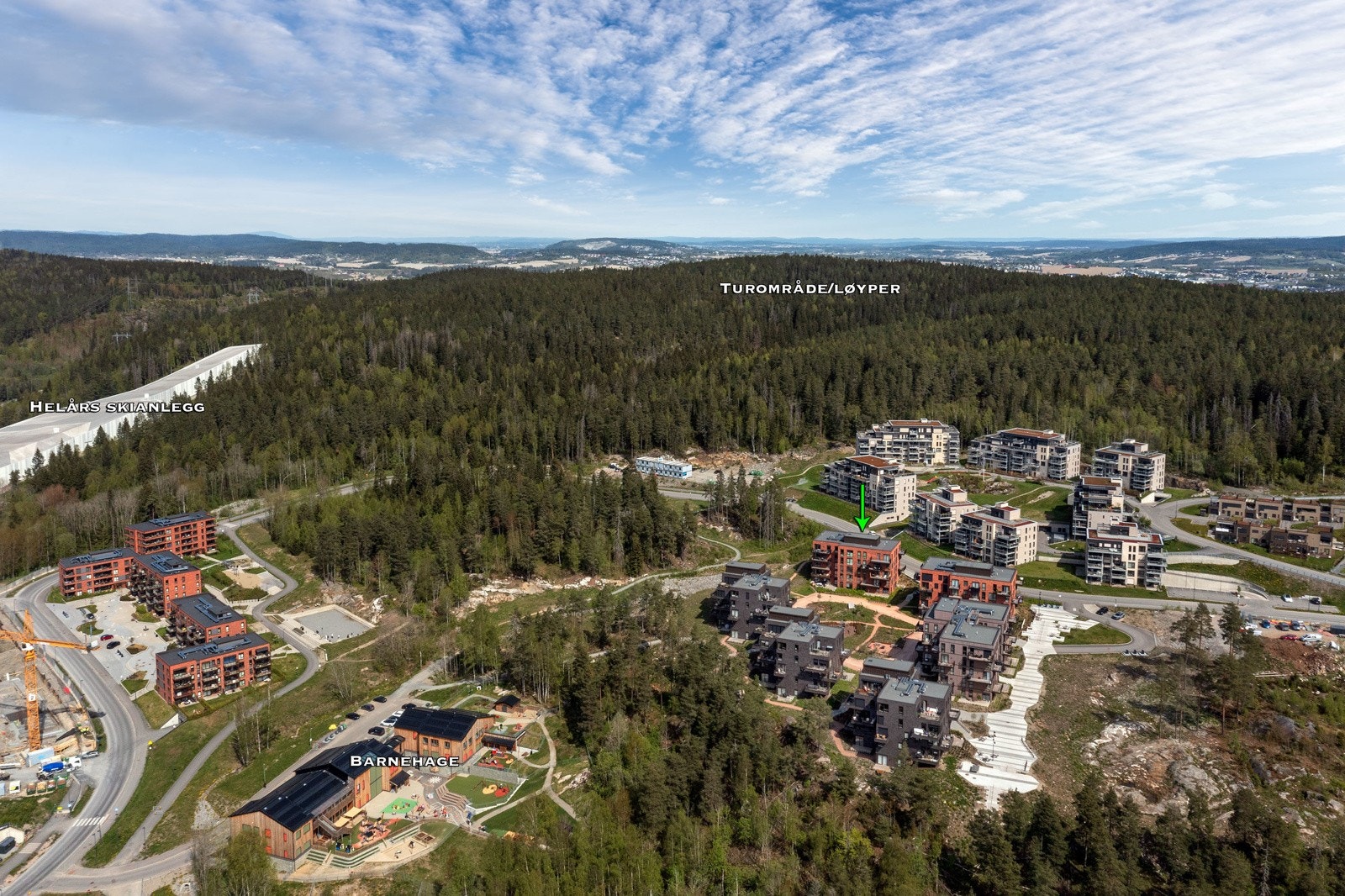 Langvannet er et populært badested. Her finnes små strender og flytebrygger hvor man kan slappe av en varm sommerdag. Det er dessuten etablert en fin tursti rundt området. Galleribilde